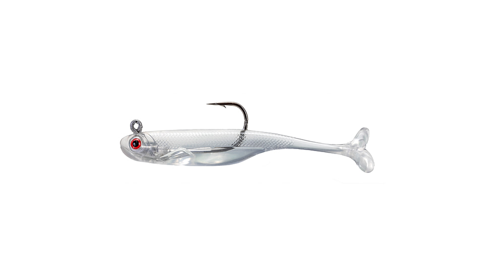 Strike King Pinger Minnow Softbait, 3 pack, 2.5in, 1/4oz, Prism, 12-36154
