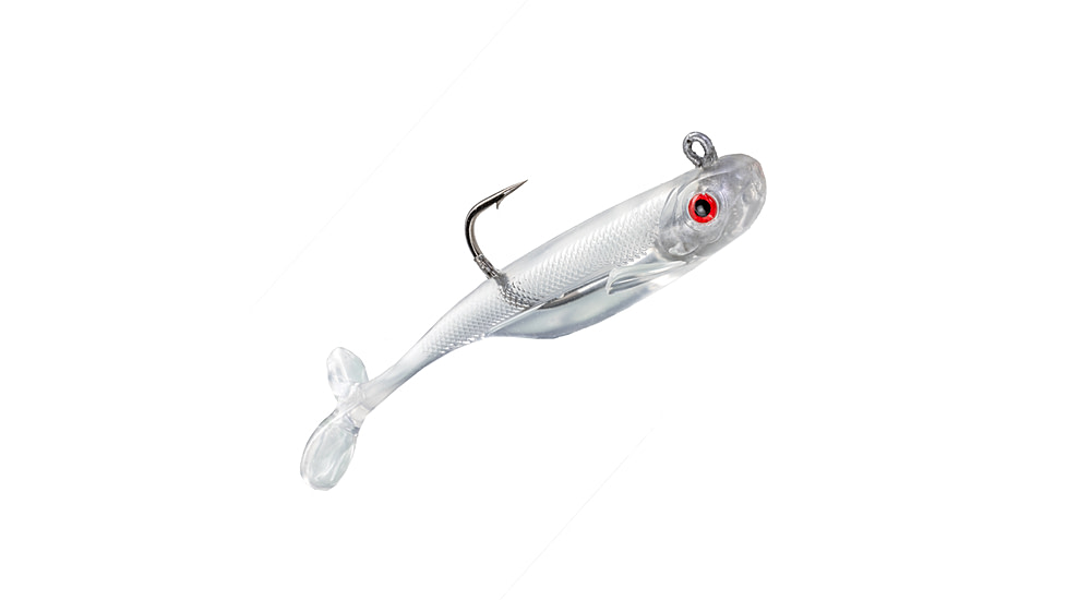 Strike King Pinger Minnow Softbait, 3 pack, 2.5in, 1/4oz, Prism, 12-36154