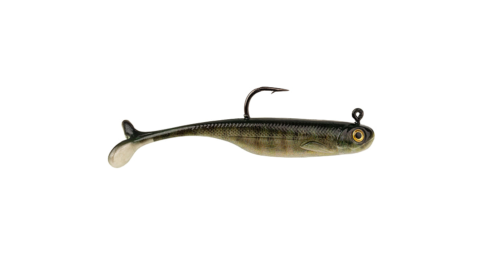 Strike King Pinger Minnow Softbait, 3 pack, 3in, 1/8oz, Great Lakes Goby, 12-36228