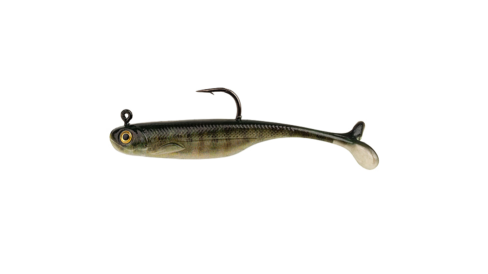 Strike King Pinger Minnow Softbait, 3 pack, 3in, 1/8oz, Great Lakes Goby, 12-36228
