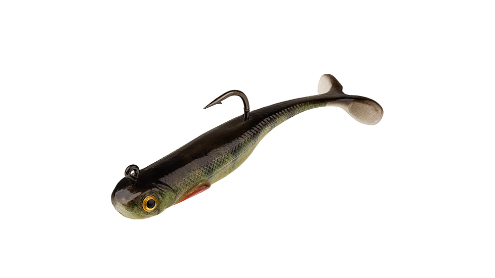 Strike King Pinger Minnow Softbait, 3 pack, 3in, 1/8oz, Yellow Perch, 12-36210