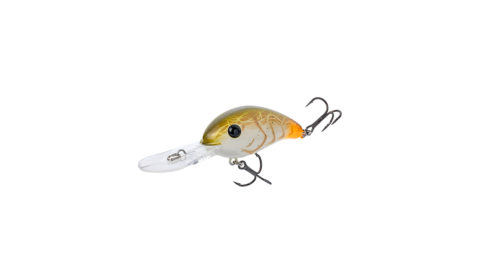 Strike King Pro Model 6XD Crankbaits, Bone Craw, 1oz, HC6XD-351