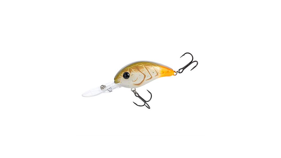 Strike King Pro Model 6XD Crankbaits, Bone Craw, 1oz, HC6XD-351