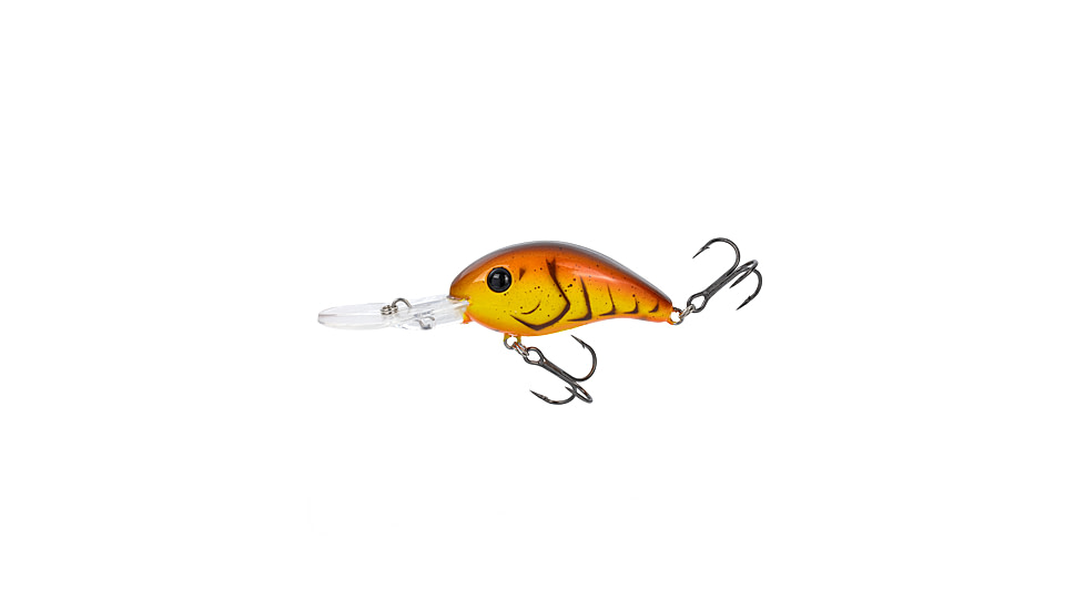 Strike King Pro Model 6XD Crankbaits, Chart Spring Craw, 1oz, HC6XD-531