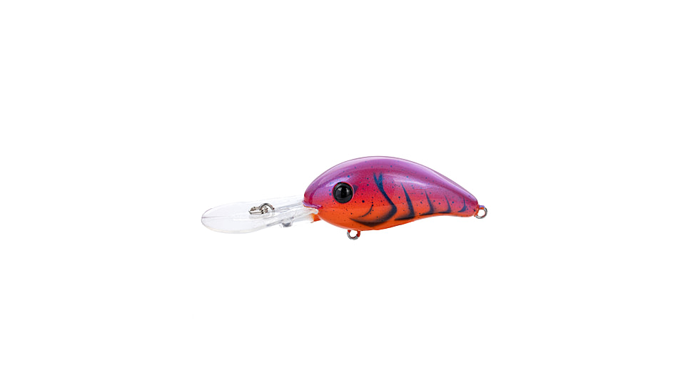 Strike King Pro Model 6XD Crankbaits, Demon Craw, 1oz, HC6XD-909