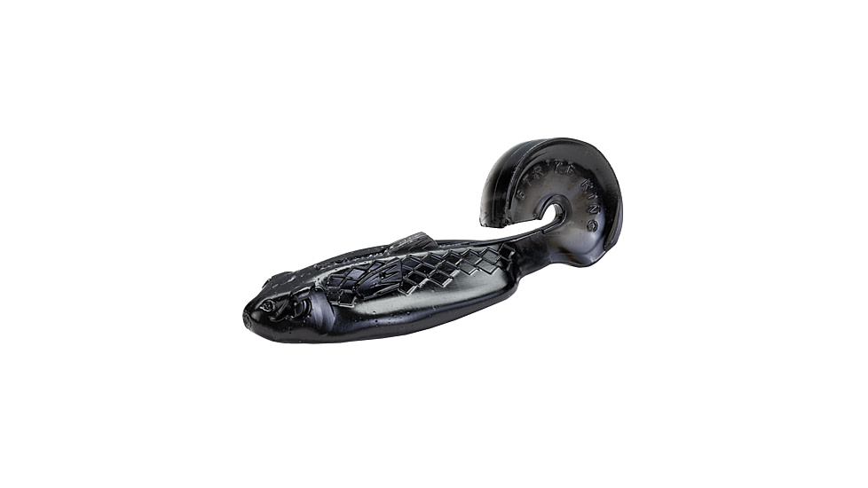 Strike King Rage Buzz Minnow, Black, 3.75in, RGBZM-10