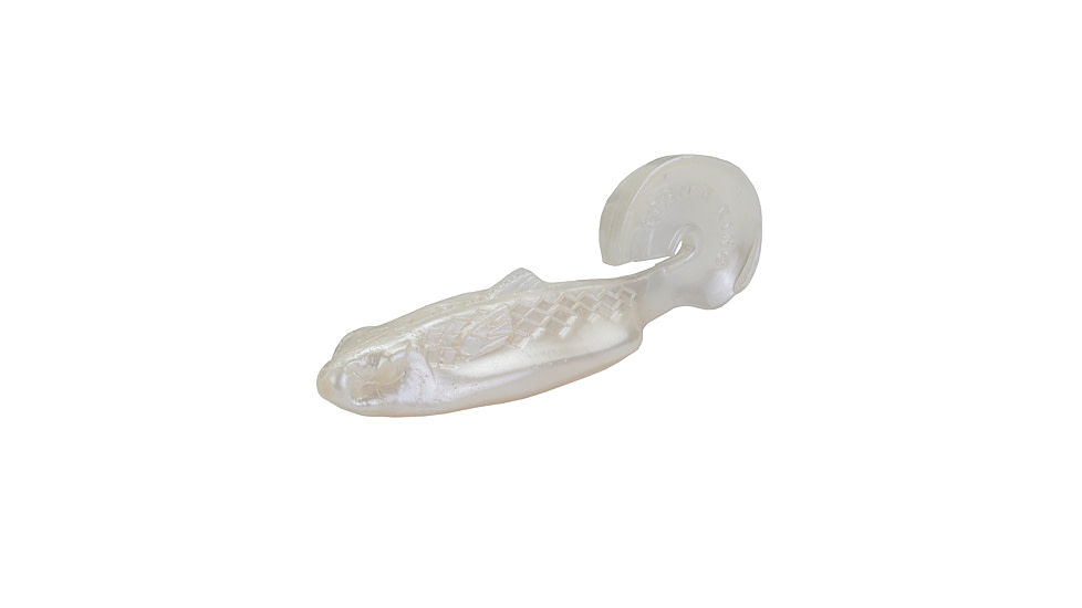 Strike King Rage Buzz Minnow, Pearl, 3.75in, RGBZM-84