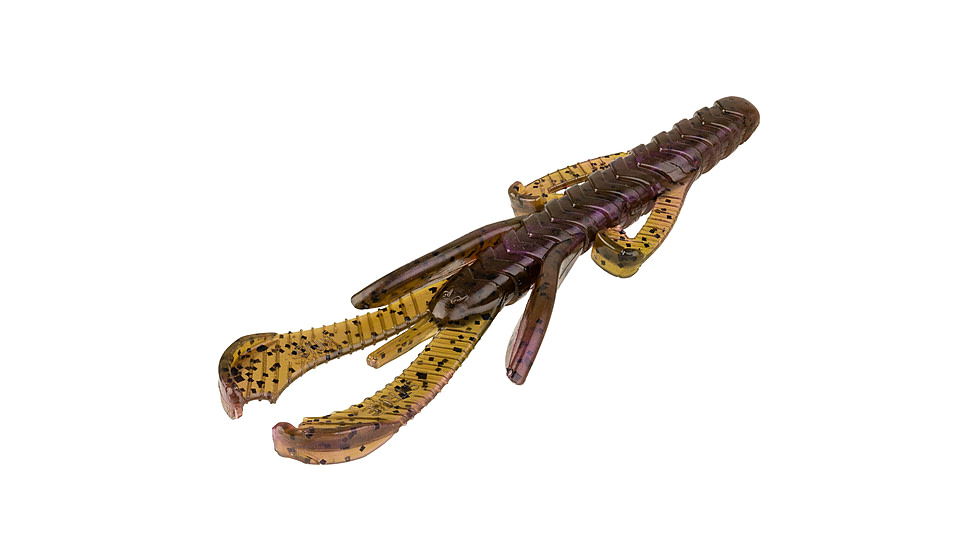 Strike King Rage Hawg Softbait, 7 pack, 4in, Grape Whiskey, 12-36874