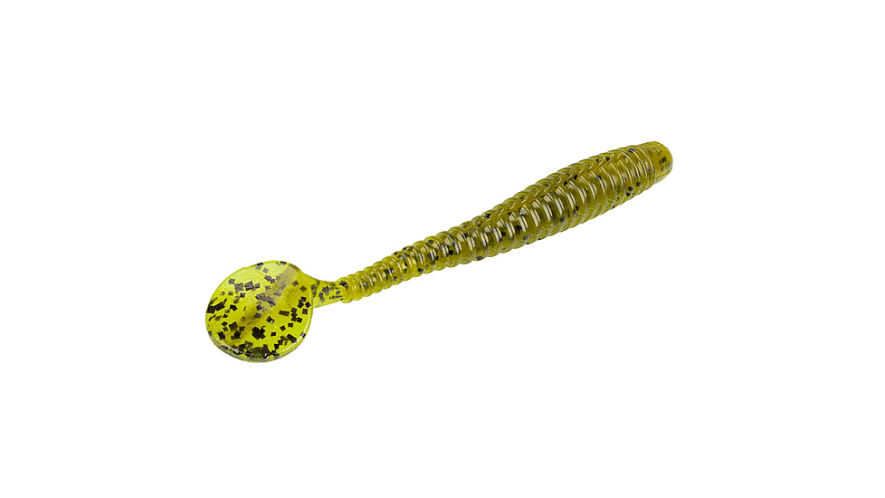 Strike King Rage Slim Swimmer Softbait, 8 pack, 4in, Green Pumpkin, 12-36102