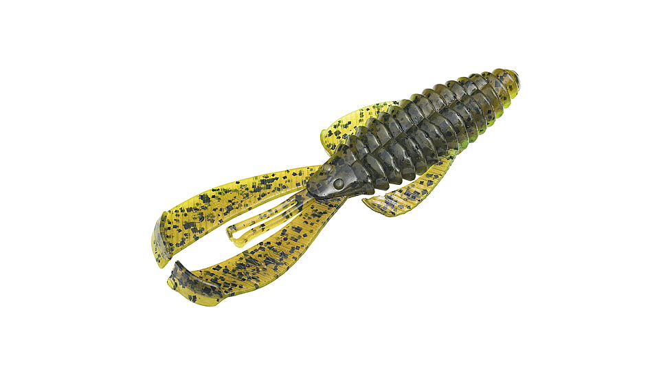 Strike King Rage Bug Fishing Lure, Soft Plastic Craw, Summer Craw, 4in, 7-Pack, RGBUG-100, RGBUG-100