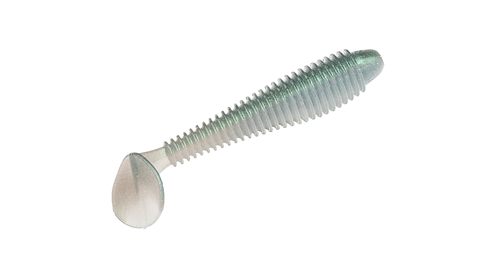 Strike King Rage Swimmer Fishing Lure, Soft Plastic Swimbait, Green Gizzard Shad, 3 1/4in, 8-Pack, RGSW314-568, RGSW314-568