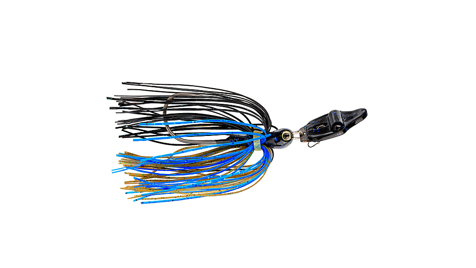 Strike King Rattling Thunder Cricket Bladed Jig, 1/2oz, 2.5in, Bruiser, 12-36324