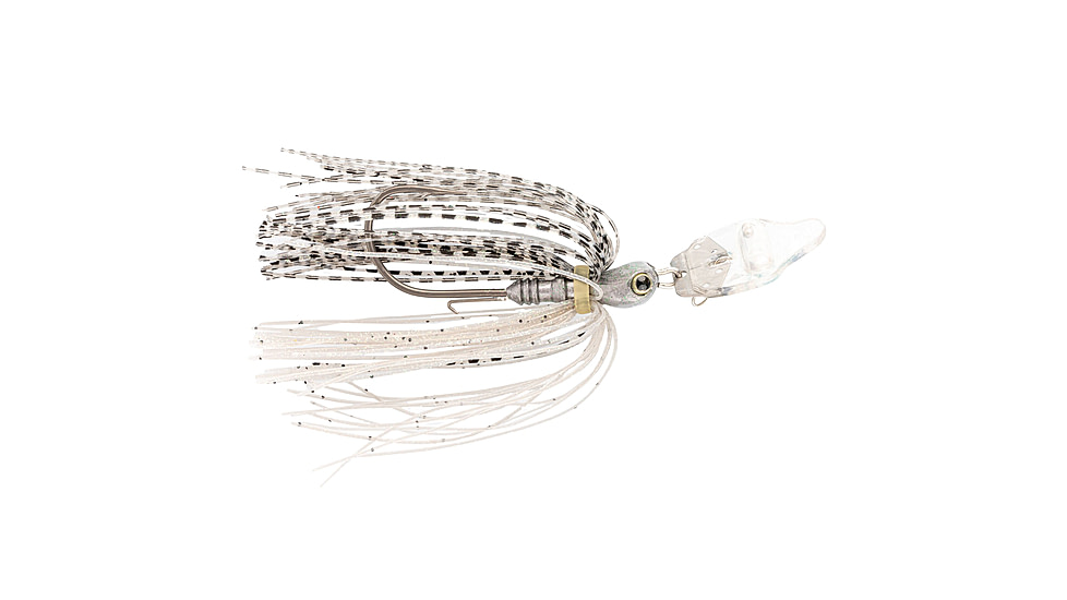 Strike King Rattling Thunder Cricket Bladed Jig, 3/8oz, 2.5in, Mouse, 12-36310