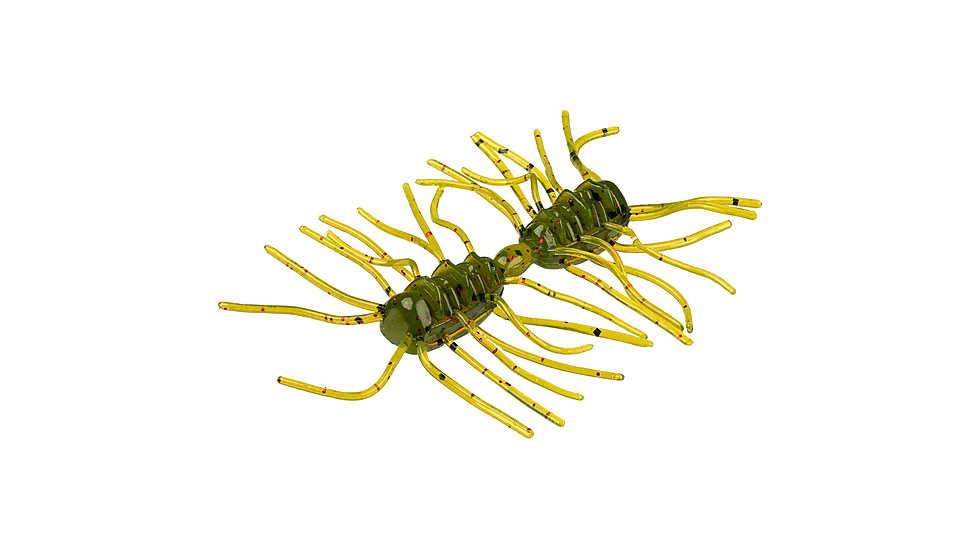 Strike King Sexy Bug Softbait, 6 pack, 2in, Watermelon Red Flake, 12-36349