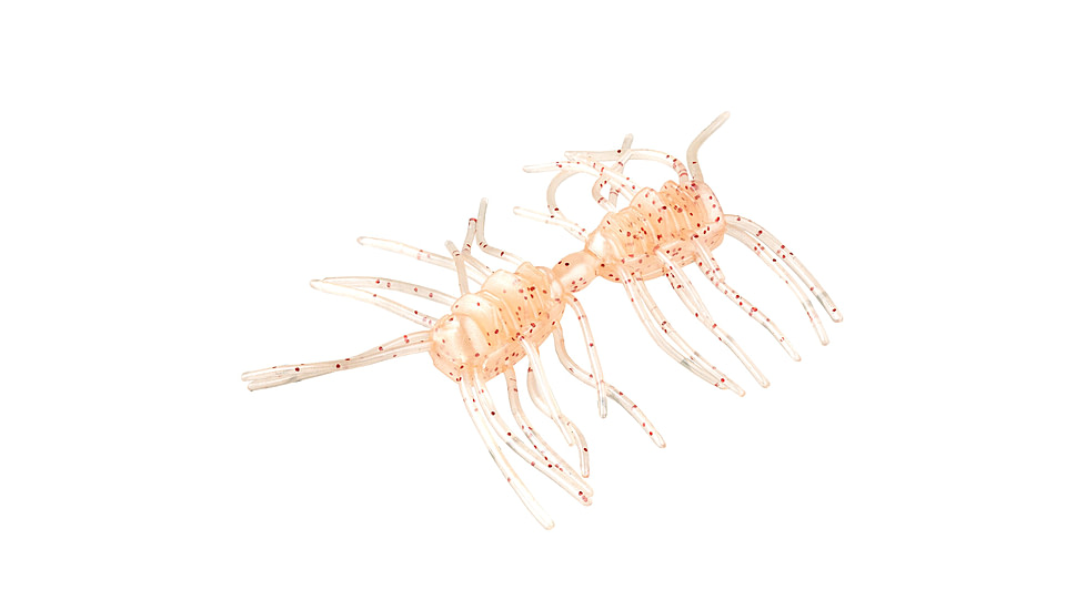Strike King Sexy Bug Softbait, 6 pack, 2in, White Sauce, 12-36350