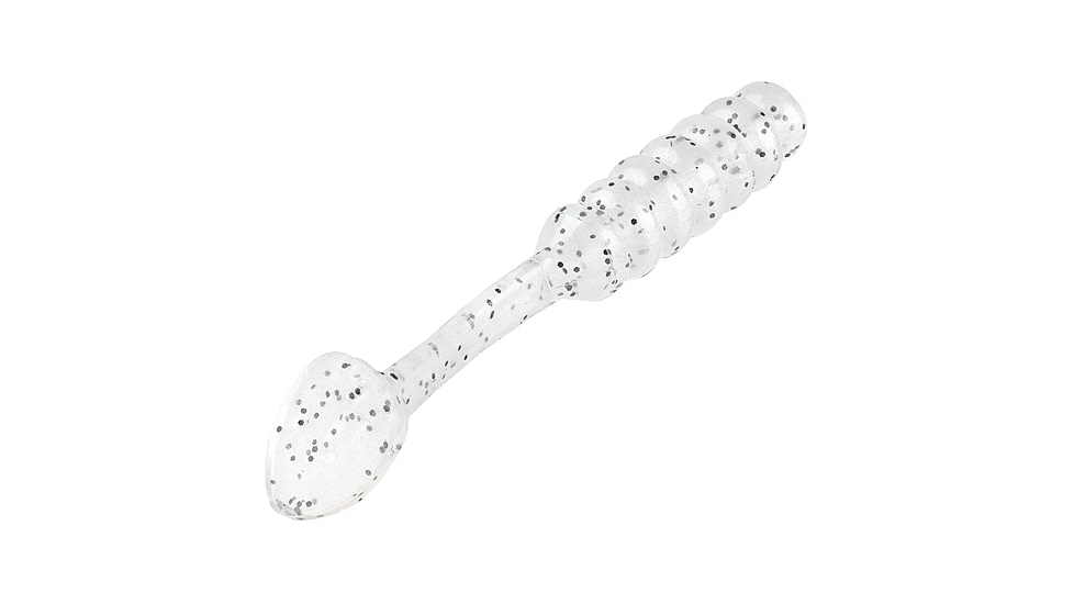 Strike King Slabalicious XL Softbait, 10 pack, 2.5in, Glimmer Blue, 12-36429