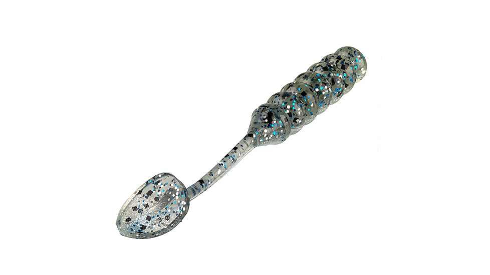 Strike King Slabalicious XL Softbait, 10 pack, 2.5in, Smokey Shad, 12-36441