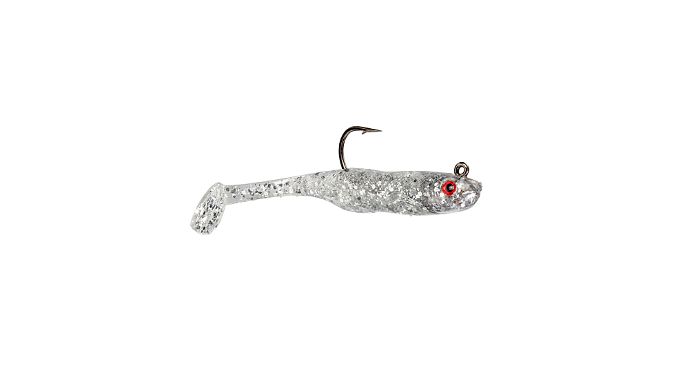 Strike King Strike King Homing Minnow 1/4oz Swimbait, Carolina Chrome, 3in, SKHM3-475
