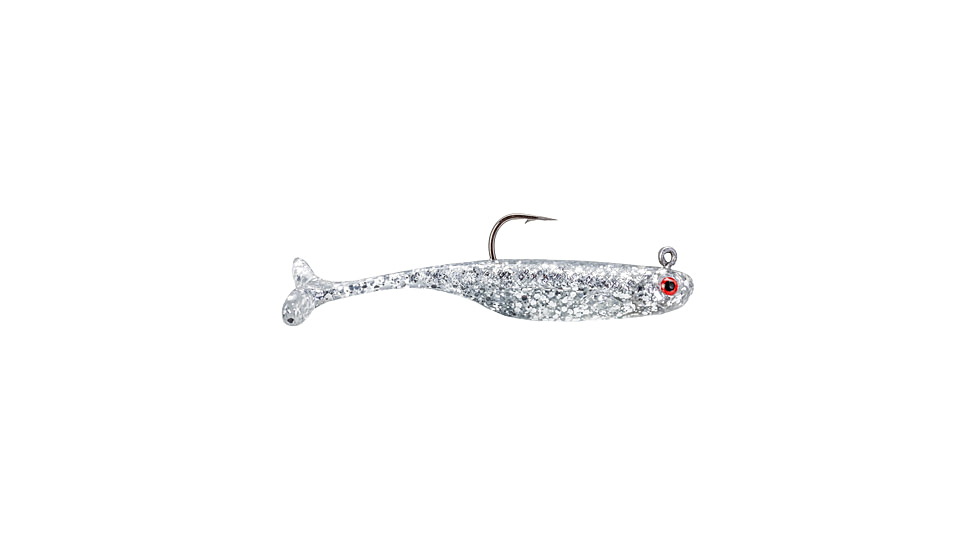 Strike King Strike King Pinger Minnow, 1/4oz, Carolina Chrome, 3in, SKPNGR3-475