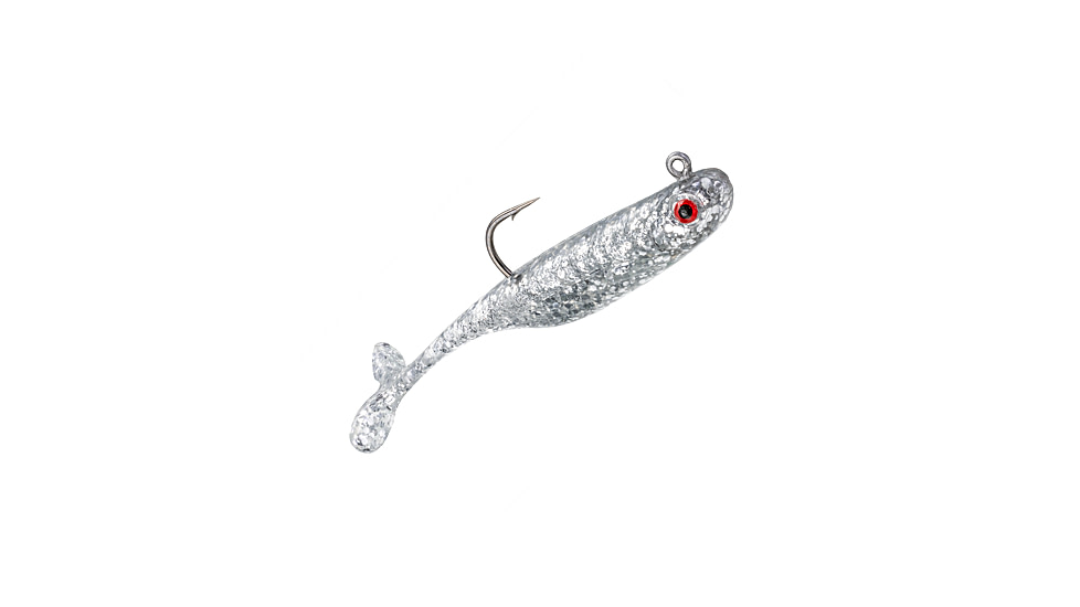 Strike King Strike King Pinger Minnow, 1/4oz, Carolina Chrome, 3in, SKPNGR3-475