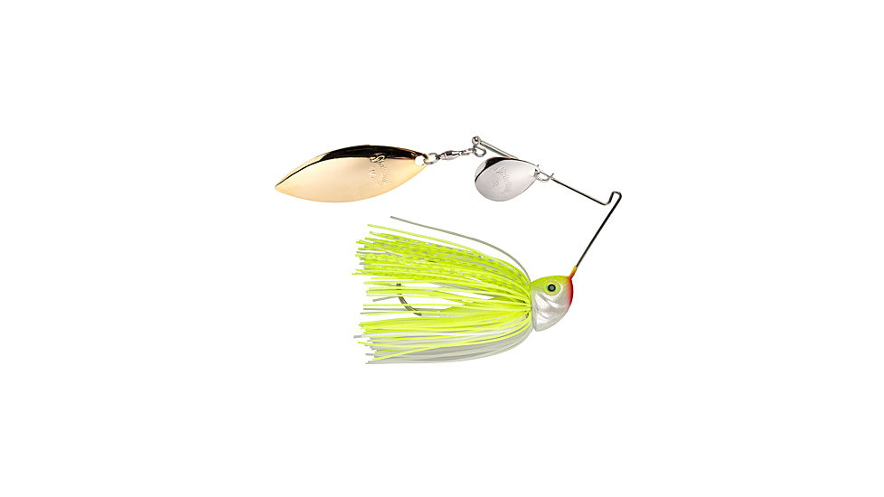 Strike King Tour Grade Heavy Cover Spinnerbait, Chartreuse White, 1/2oz, TGHCSB12CW-203