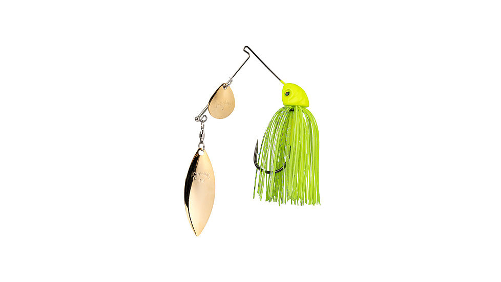Strike King Tour Grade Heavy Cover Spinnerbait, Super Chartreuse, 1/2oz, TGHCSB12CW-201