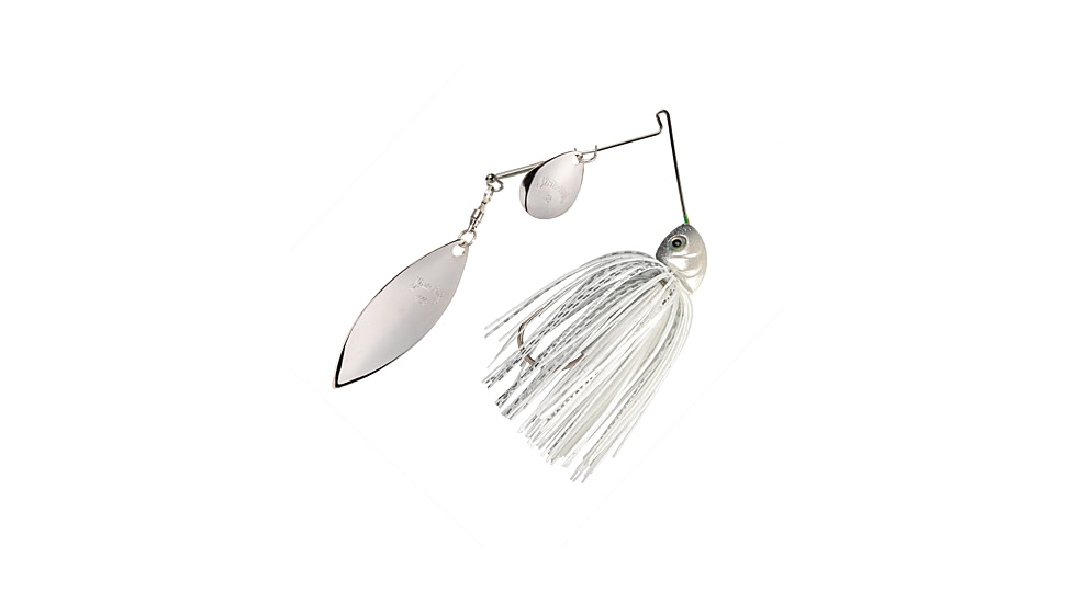 Strike King Tour Grade Heavy Cover Spinnerbait, White Chrome, 1/2oz, TGHCSB12CW-404