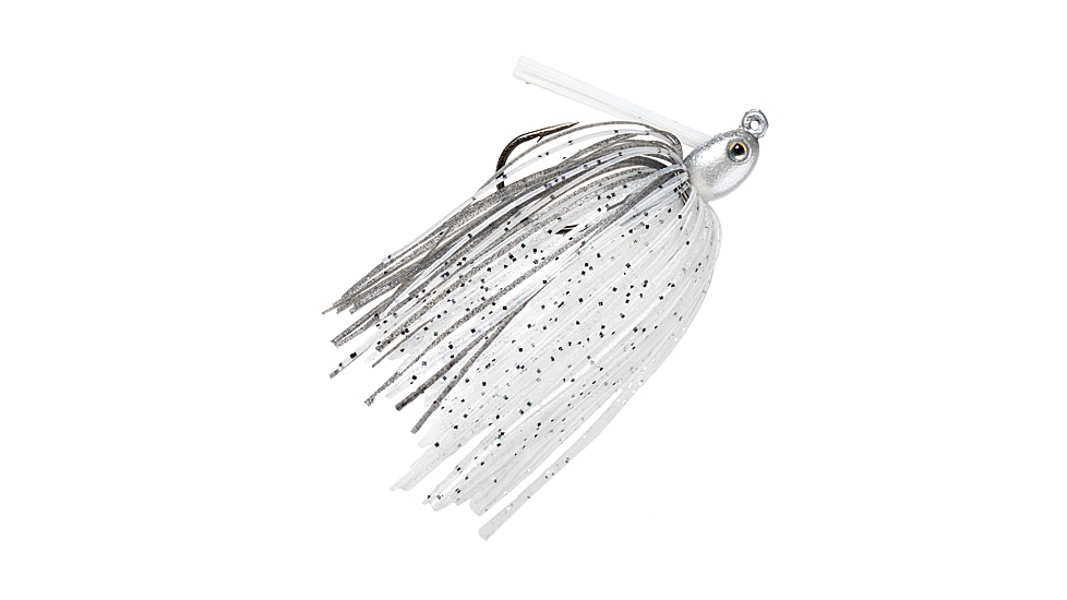 Strike King Tour Grade Tungsten Compact Swim Jig, Ghost Shad, 1/2oz, TGTSJ12-151