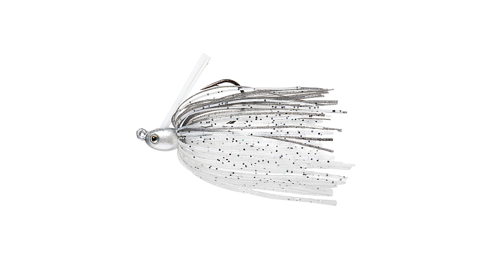 Strike King Tour Grade Tungsten Compact Swim Jig, Ghost Shad, 1/2oz, TGTSJ12-151
