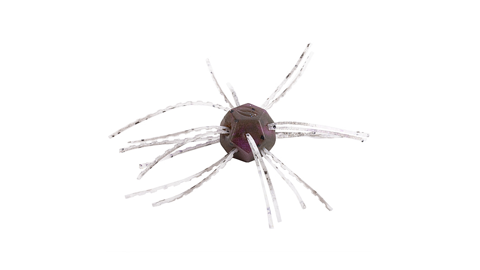 Strike King Tumbleweed Salted Softbait, 4 pack, 3in, Grape Whiskey, 12-36261