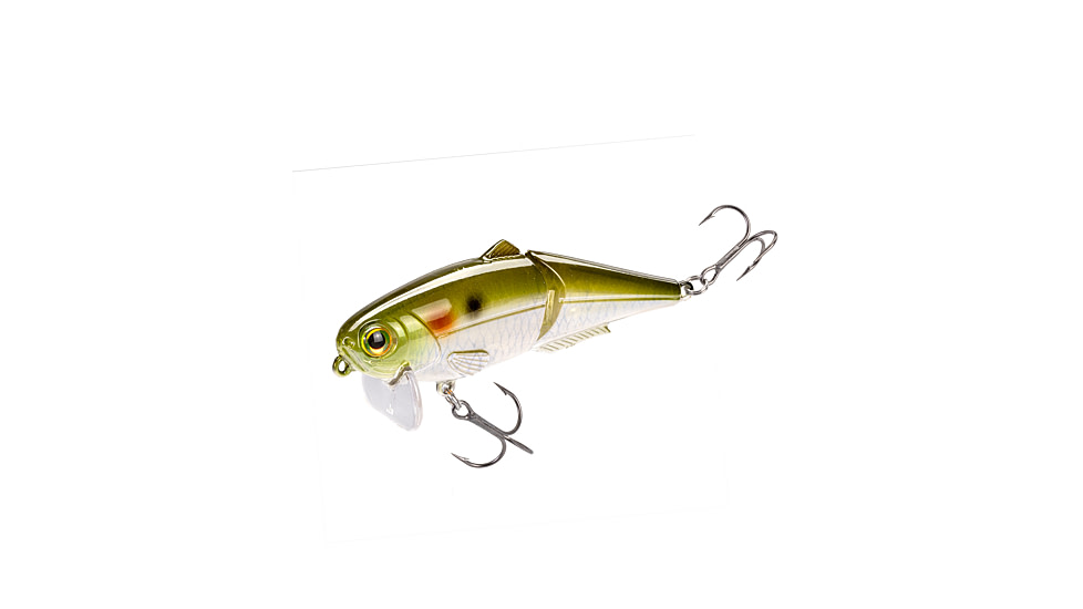 Strike King Wake Shad Topwater Baits, Ghost Herring, 1oz, HCWS2-864
