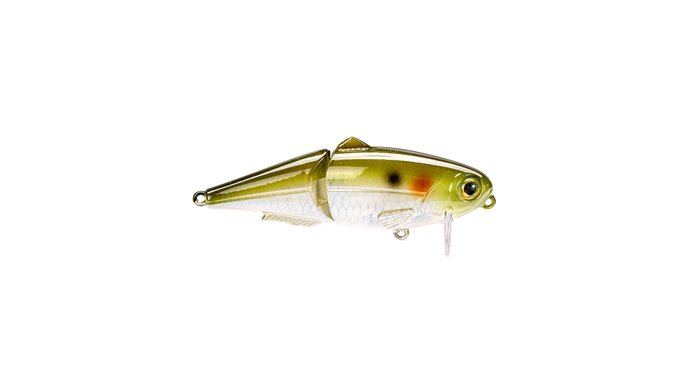 Strike King Wake Shad Topwater Baits, Ghost Herring, 1oz, HCWS2-864