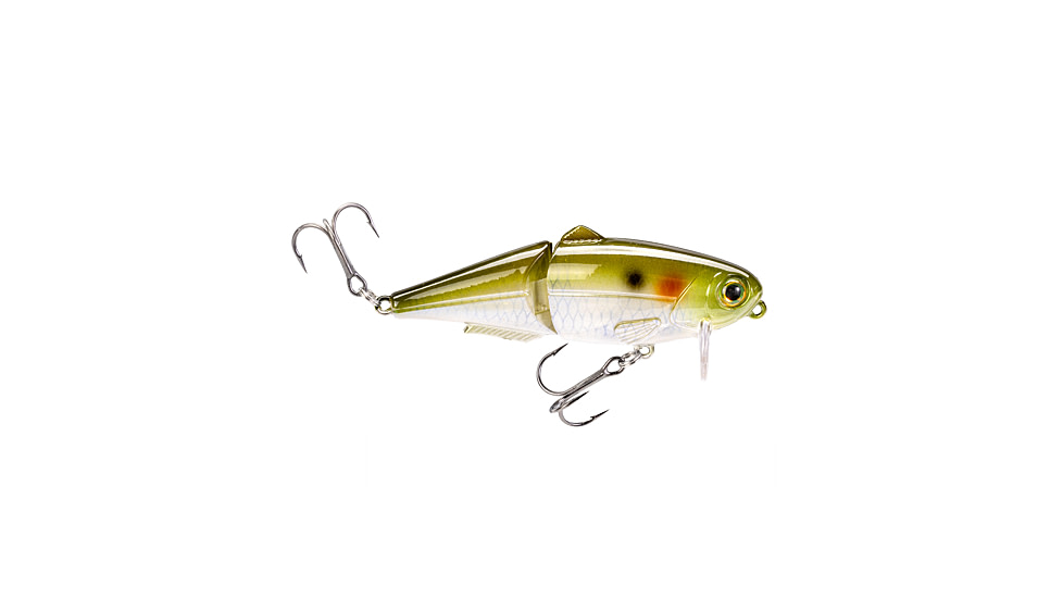 Strike King Wake Shad Topwater Baits, Ghost Herring, 1oz, HCWS2-864