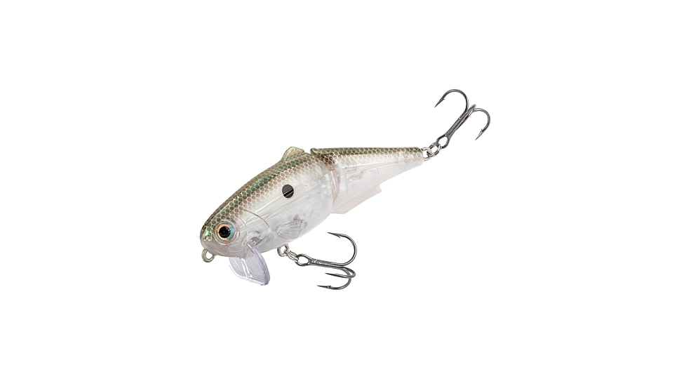 Strike King Wake Shad Topwater Baits, Green Gizzard Shad, 1oz, HCWS2-568