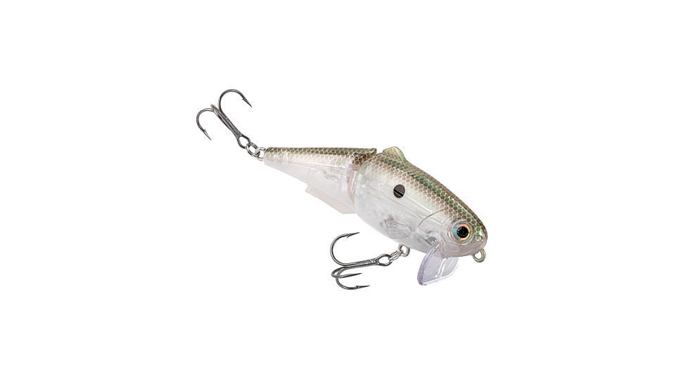 Strike King Wake Shad Topwater Baits, Green Gizzard Shad, 1oz, HCWS2-568