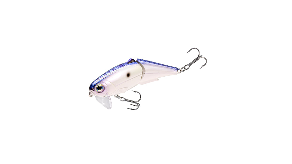 Strike King Wake Shad Topwater Baits, Hornet Blue, 1oz, HCWS2-741