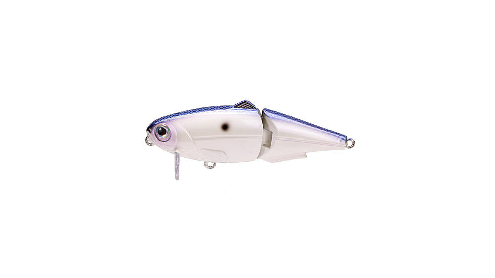 Strike King Wake Shad Topwater Baits, Hornet Blue, 1oz, HCWS2-741