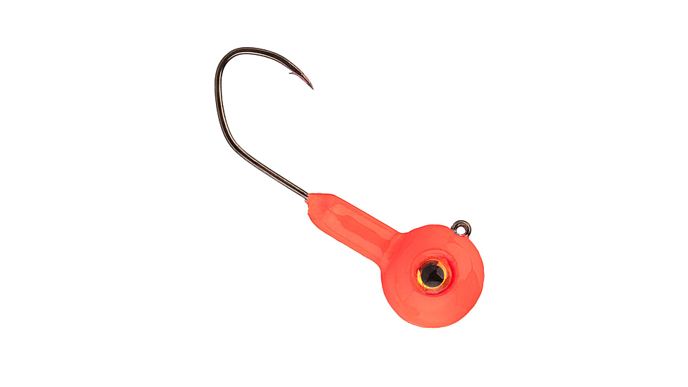 Strike King XL Stiletto Head Jig, 1/4oz, 1.5in, Flo Red, 12-19121