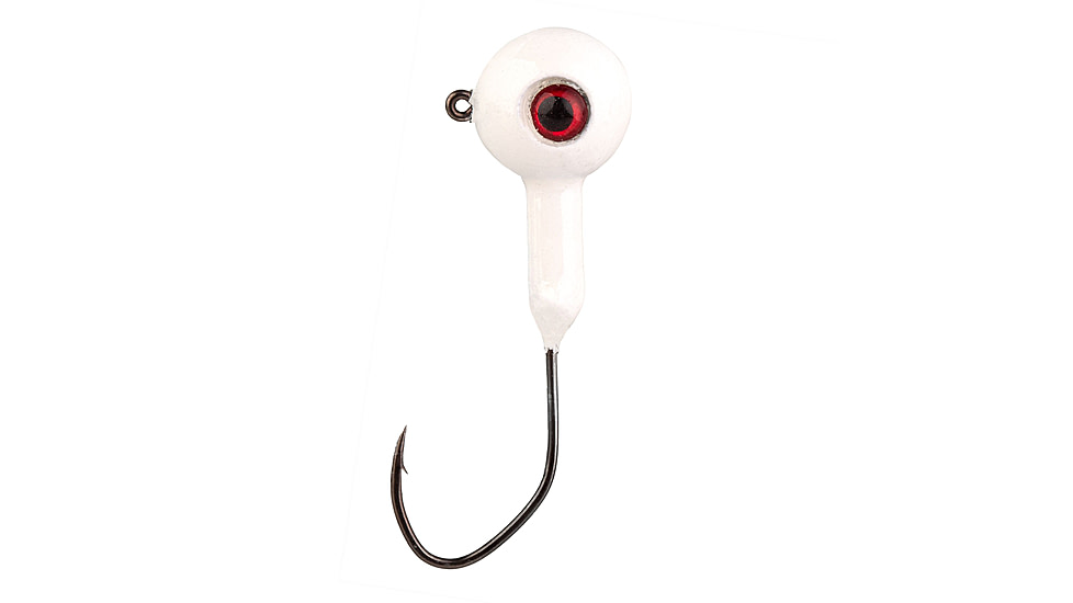 Strike King XL Stiletto Head Jig, 1/4oz, 1.5in, White, 12-19119