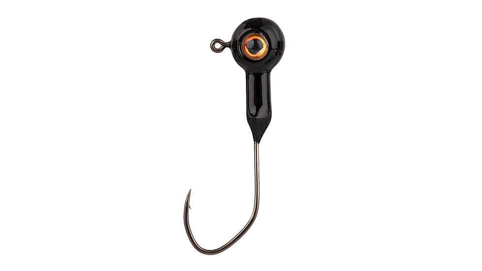 Strike King XL Stiletto Head Jig, 1/8oz, 1.5in, Black, 12-36445