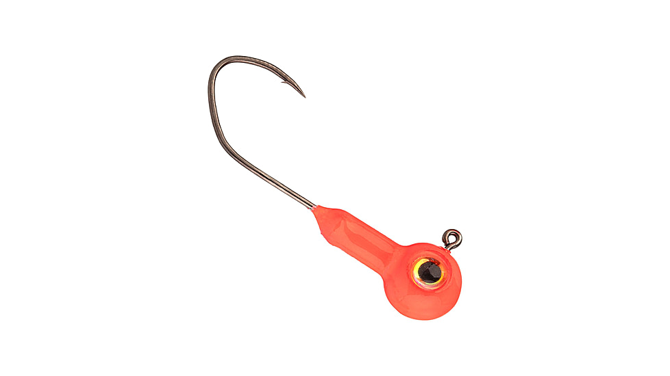 Strike King XL Stiletto Head Jig, 1/8oz, 1.5in, Flo Red, 12-19115