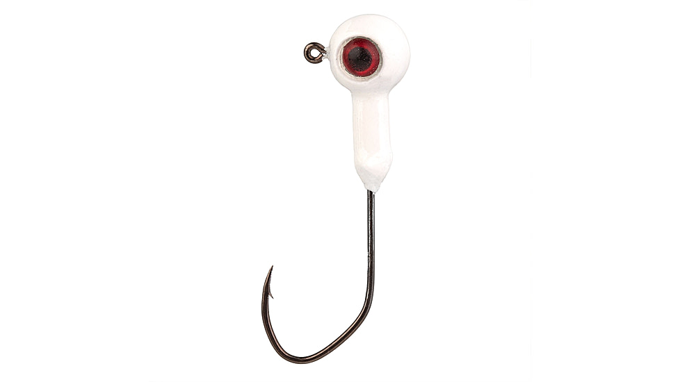 Strike King XL Stiletto Head Jig, 1/8oz, 1.5in, White, 12-19113