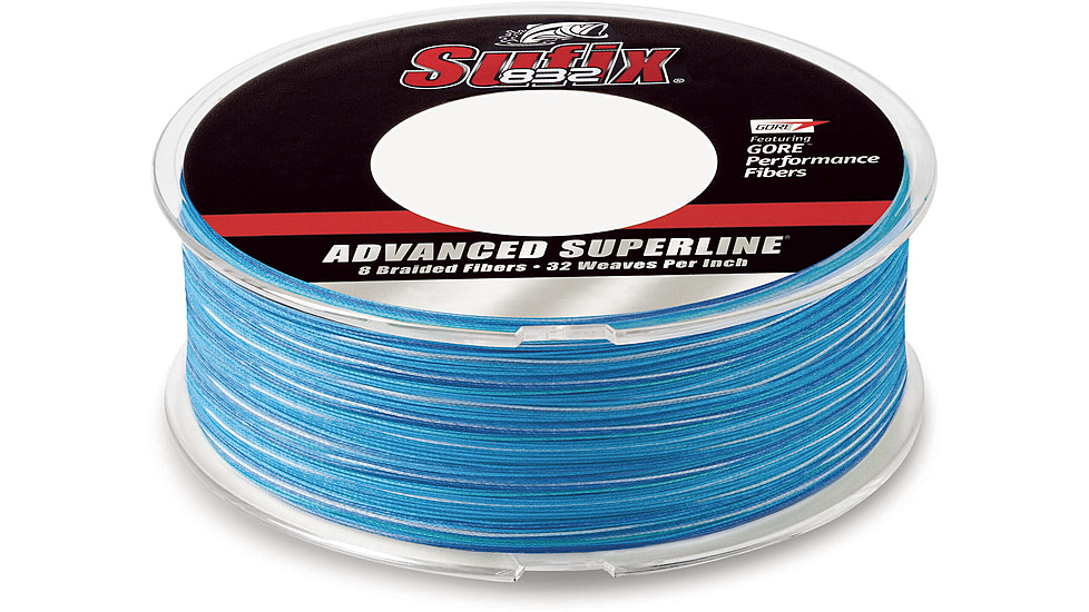 Sufix 832 Braid 65lb Line, Coastal Camo, 600 Yds, 660-265CC
