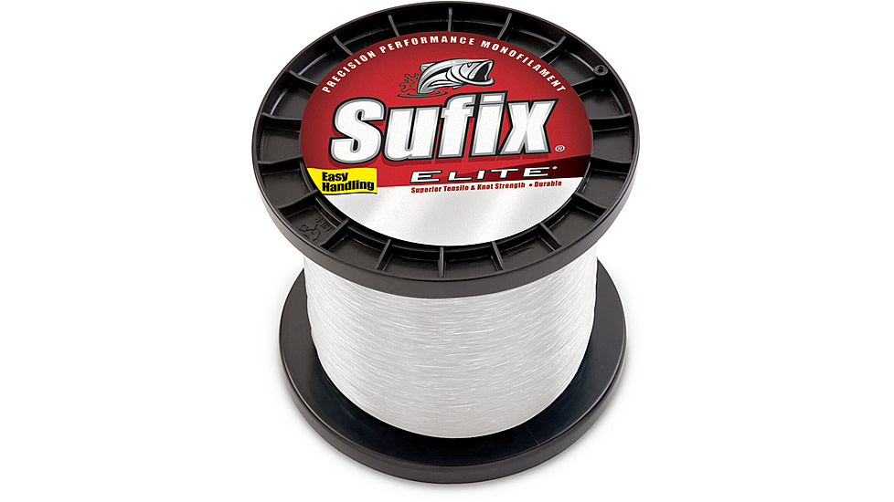 Sufix Elite 20lb Line, Clear, 3000 Yds, 661-320