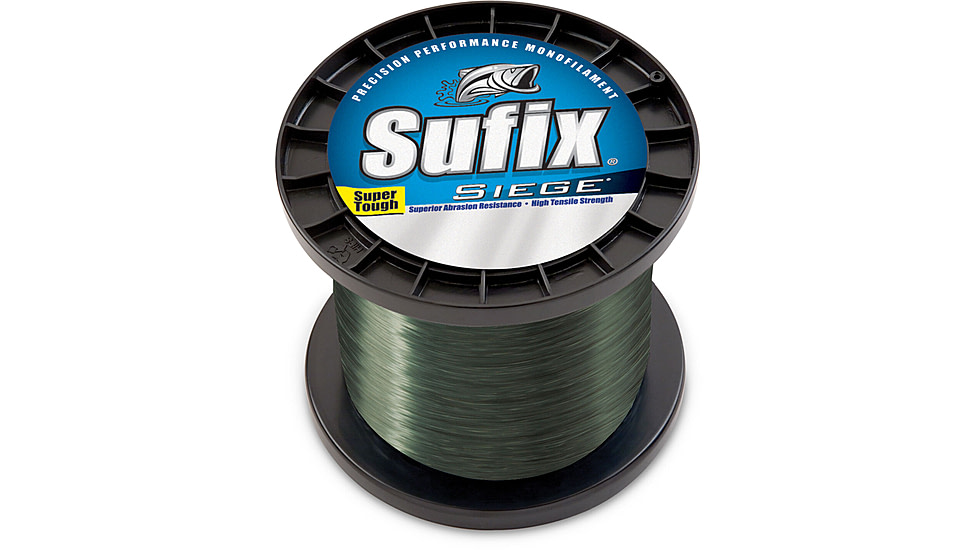Sufix Siege 17lb Line, Smoke Green, 3000 Yds, 662-317G