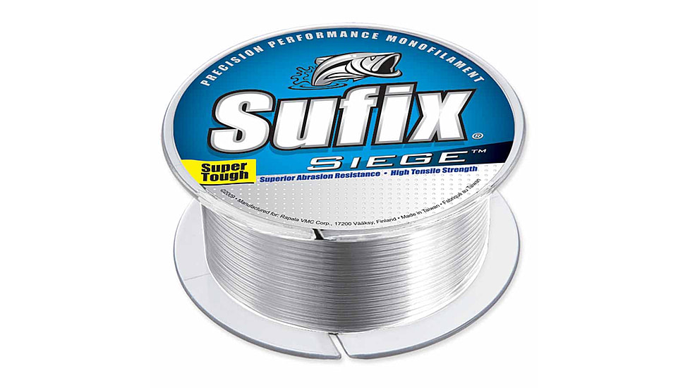 Sufix Siege Mono 330 yard 12 lb, Clear, 662-112