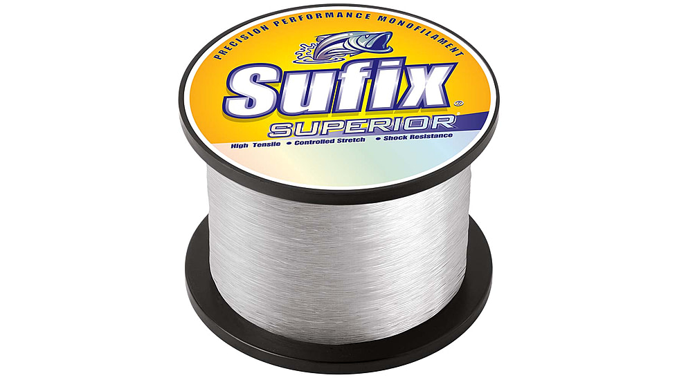 Sufix Superior Clear Monofilament - 6lb - 2155 yds, 635-106