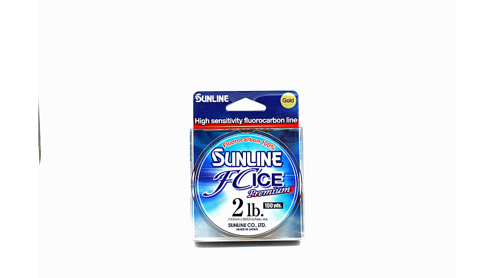 Sunline FC Ice Premium 2lb Gold, 100 yds, 63042352