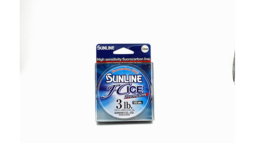 Sunline FC Ice Premium 3lb Clear, 100 yds, 63042334
