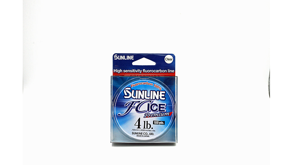 Sunline FC Ice Premium 4lb Clear, 100 yds, 63042336
